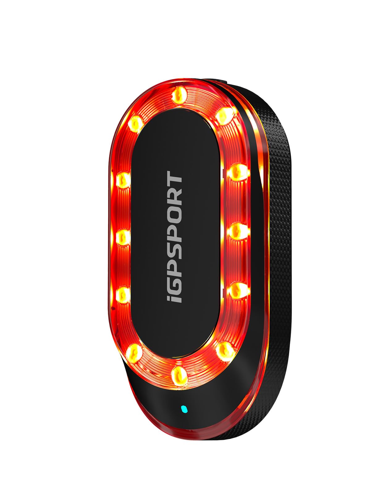 iGPSPORT SRmini Luz Trasera de Radar de Bicicleta, 20 Horas Autonomía, Visión 1.2 km, Detección de Frenado, On/Off Automático, 65 Lúmenes, Ant+, Bluetooth 5.0, IPX7