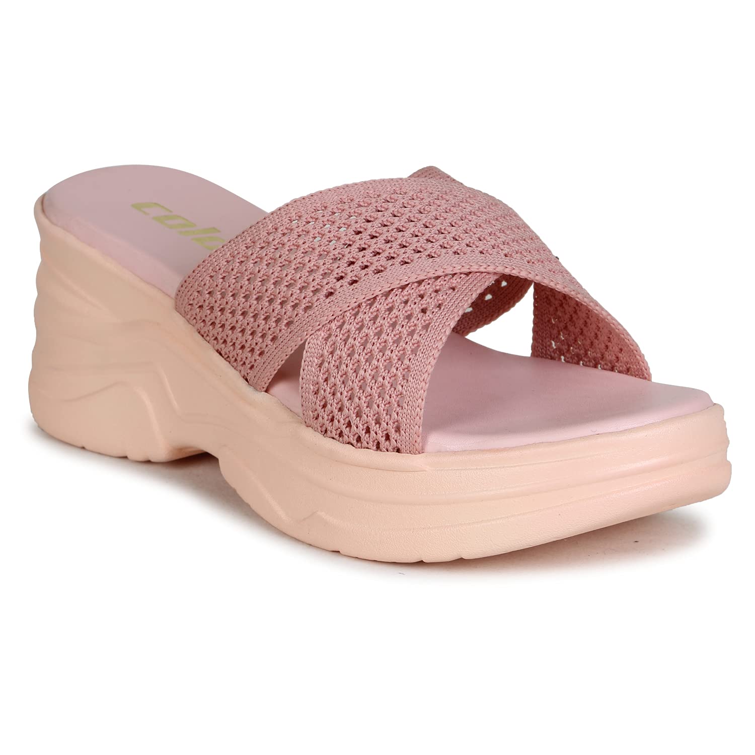 Colo Women and Girls Fashionable Wedges J-1 Peach 3 UK (B0924RV26C) Amazon Price History, Amazon Price Tracker