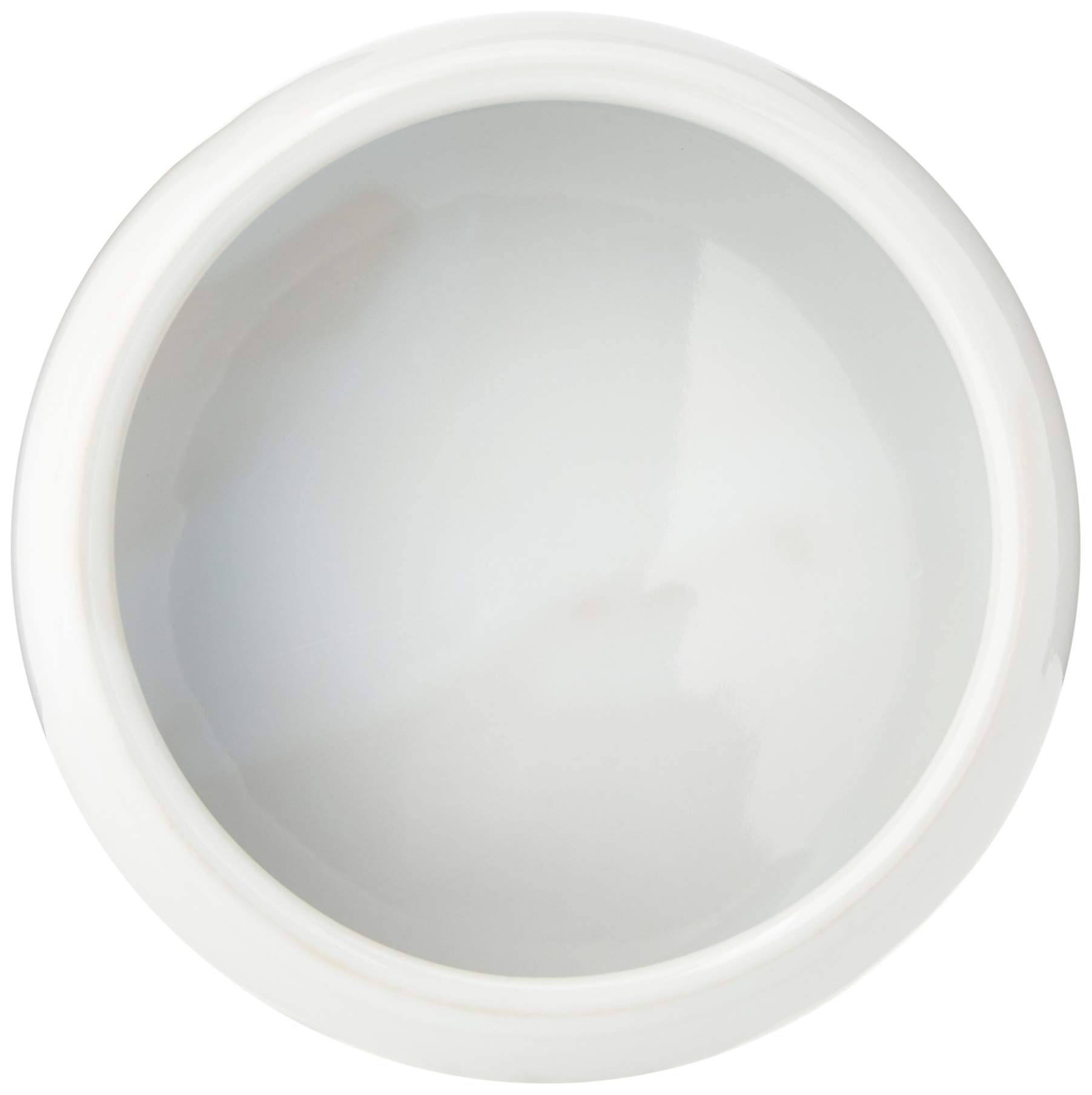 Nobby Mangeoire en céramique Blanc/Multicolore 500 ML pour Lapin, Moderne, Petites races, Aliment sec, Extérieur, Printemps
