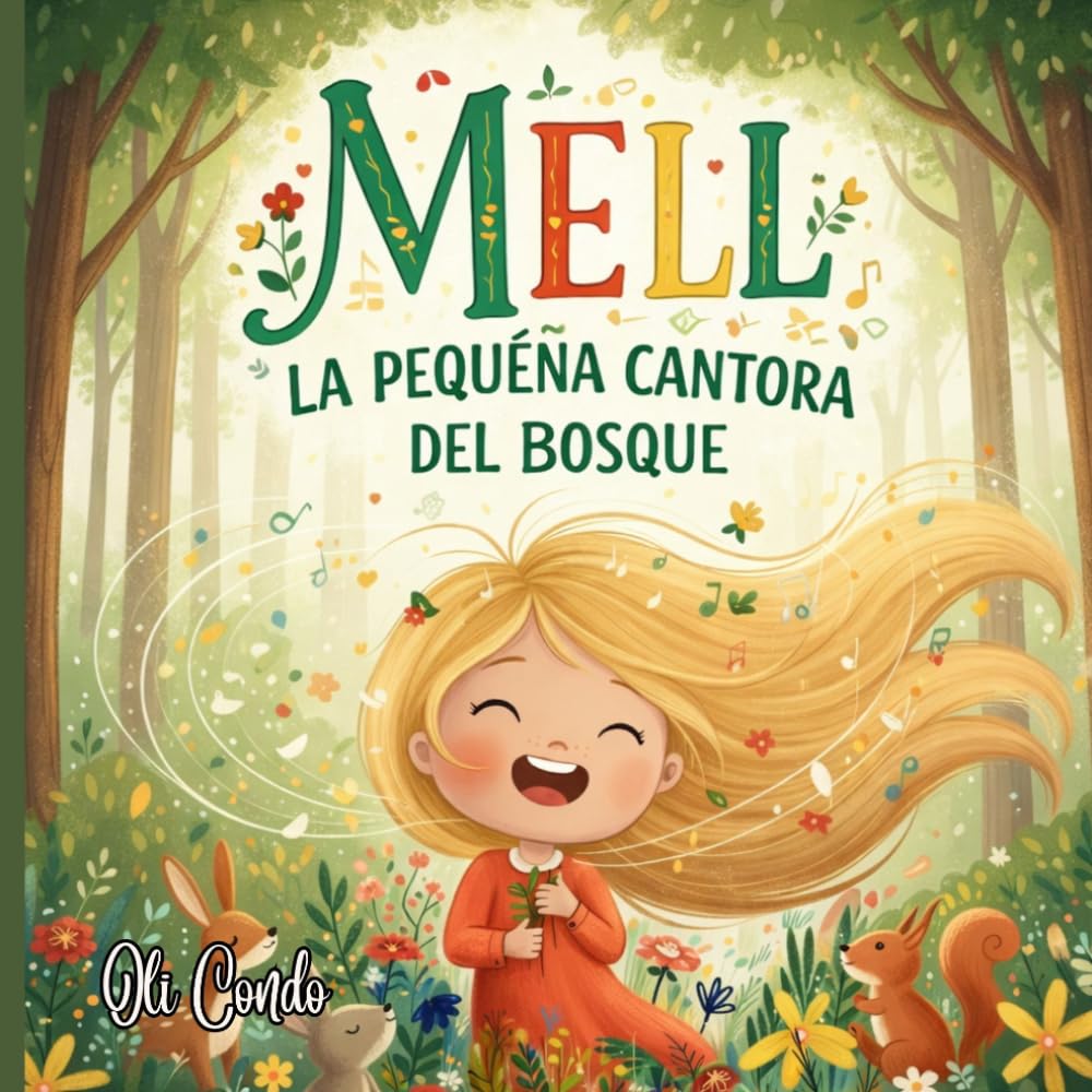 MELL LA PEQUEÑA CANTORA DEL BOSQUE: Cuento Infantil sobre Educación Emocional, Autoestima y Amor Propio | Una Historia Mágica de Conexión con la Naturaleza y Mindfulness para Niños