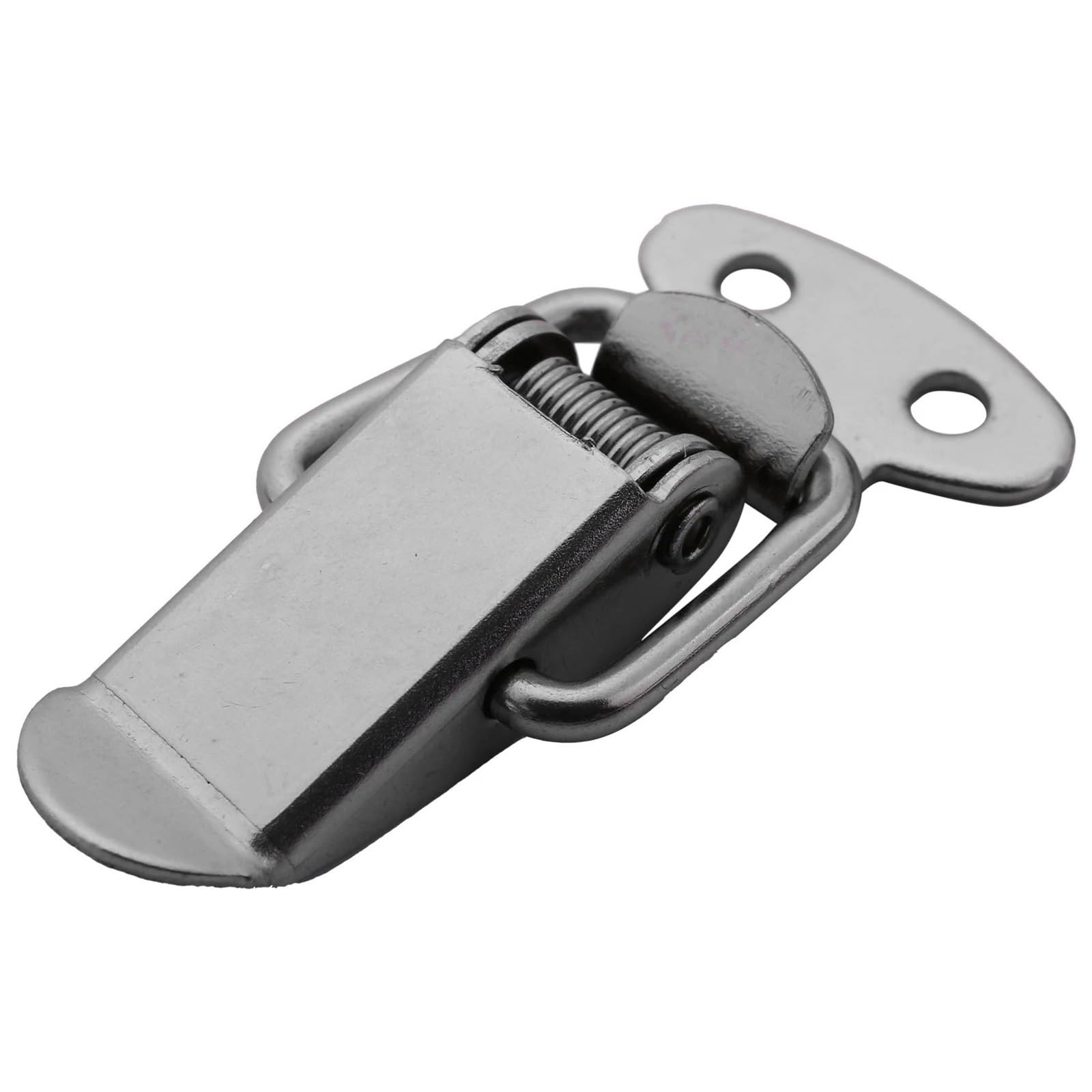 Loquets à bascule à ressort en fer 45mm pour fermeture boîte bois et porte armoire