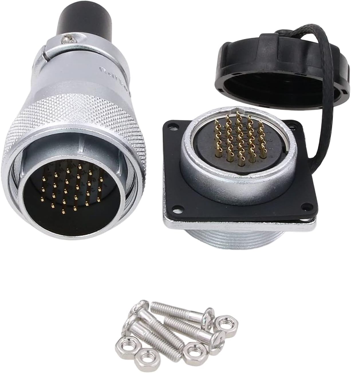 Eonvic WEIPU WS28 24 Pin Connector Waterproof IP67 Metal