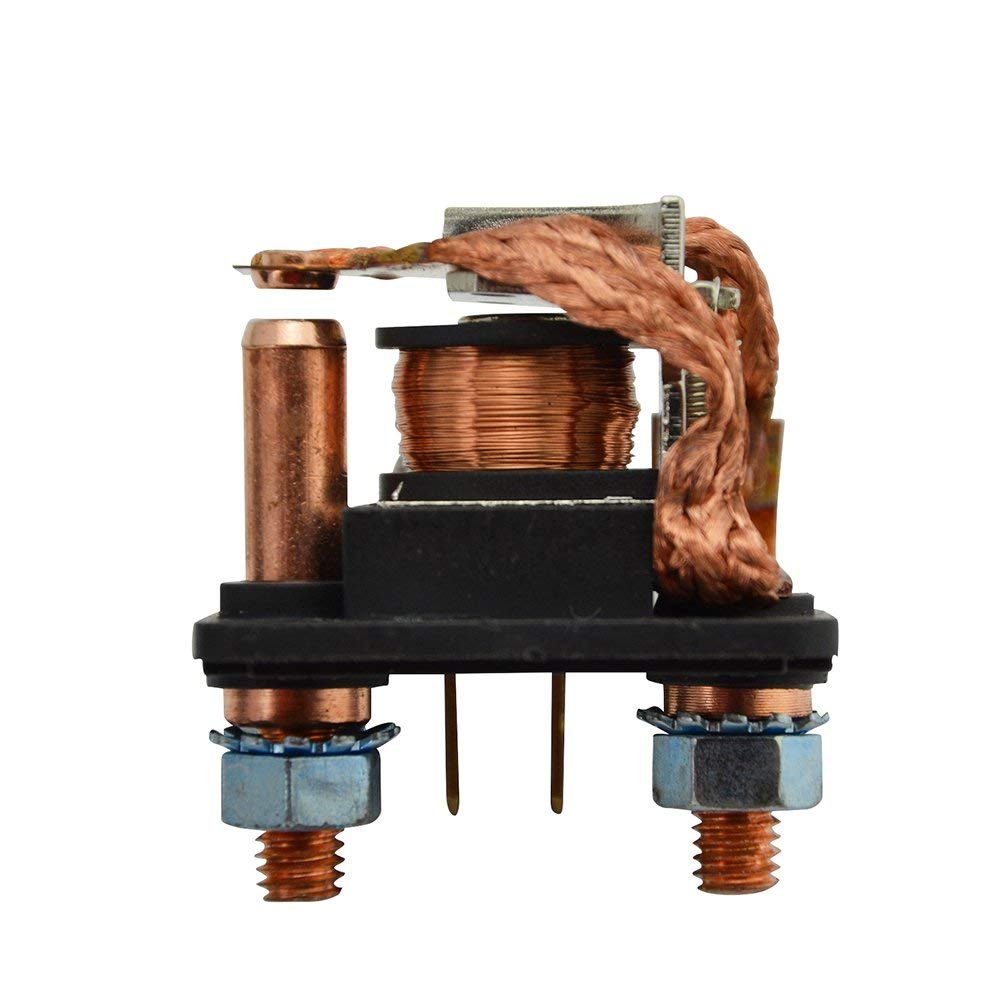 EHDIS Relés Coche 24V 200A 3 Pin relés Automoción de Arranque para Trabajo Pesado de Carga Dividir ZL180 con 2 + 2 Borne de Contacto Huella - 1 Juego