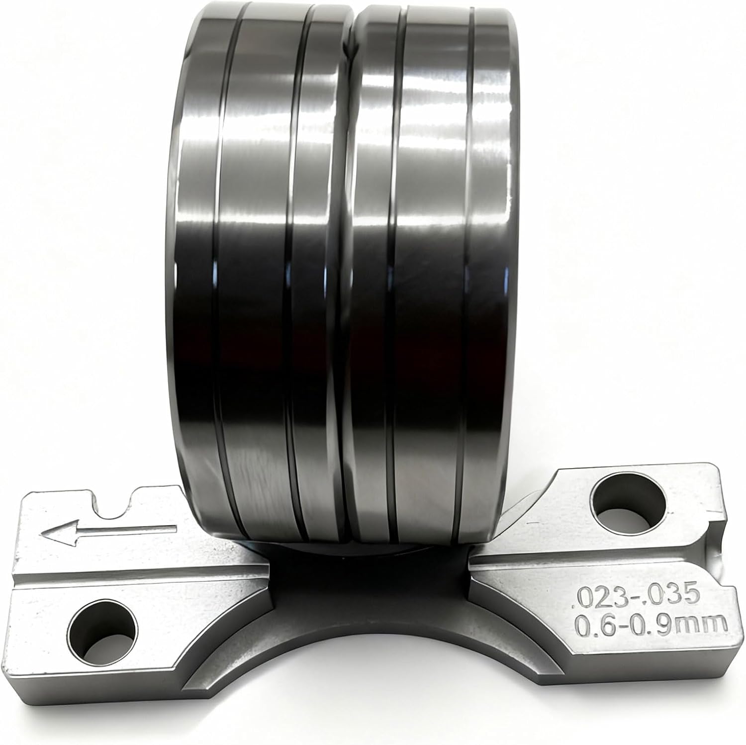 KP1696-030S Drive Roll Kit .023-.030 V-Groove Solid Wire Replacement For Lincoln Power MIG 216, 255XT, 350MP, MIG Welder & LN-15, Power feed 25M, LF-72, LN-25 PRO, LN-25 PRO Dual Power Wire Feeder