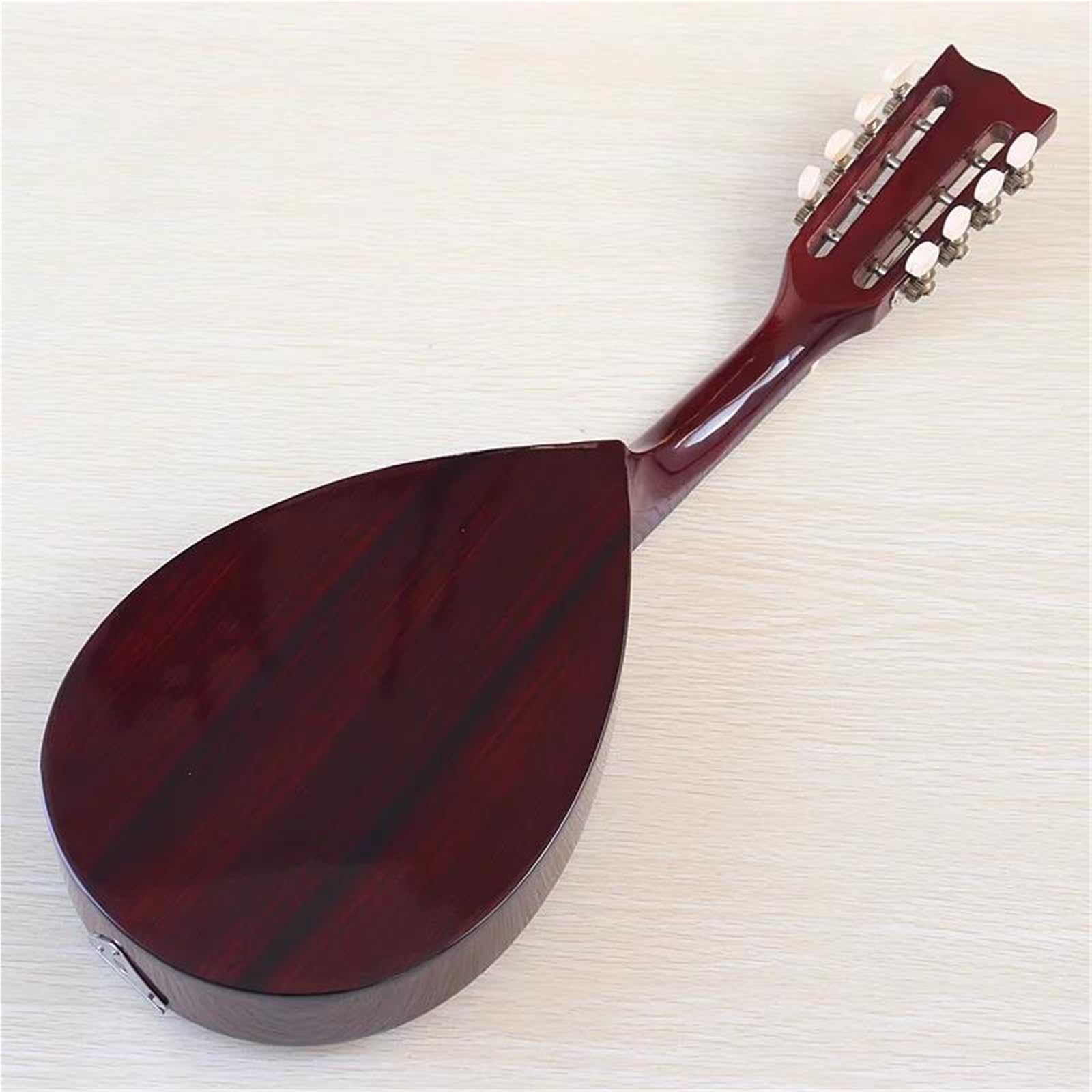 Mandoline De Pour Débutants Sunburst – Mandoline À 8 Cordes Instrument Mélodique Classique Mandoline De Style A Pour Débutants Et Adultes Avec Sac