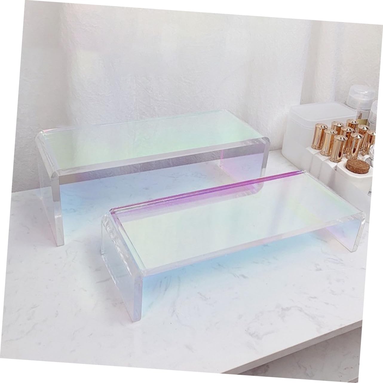 Acrylic Manicure Hand Pillow with Wrist Rest Pad for Nail Art Thickened Transparent Jelly Design Comfortable Support for Nail Salons Training and Home Use