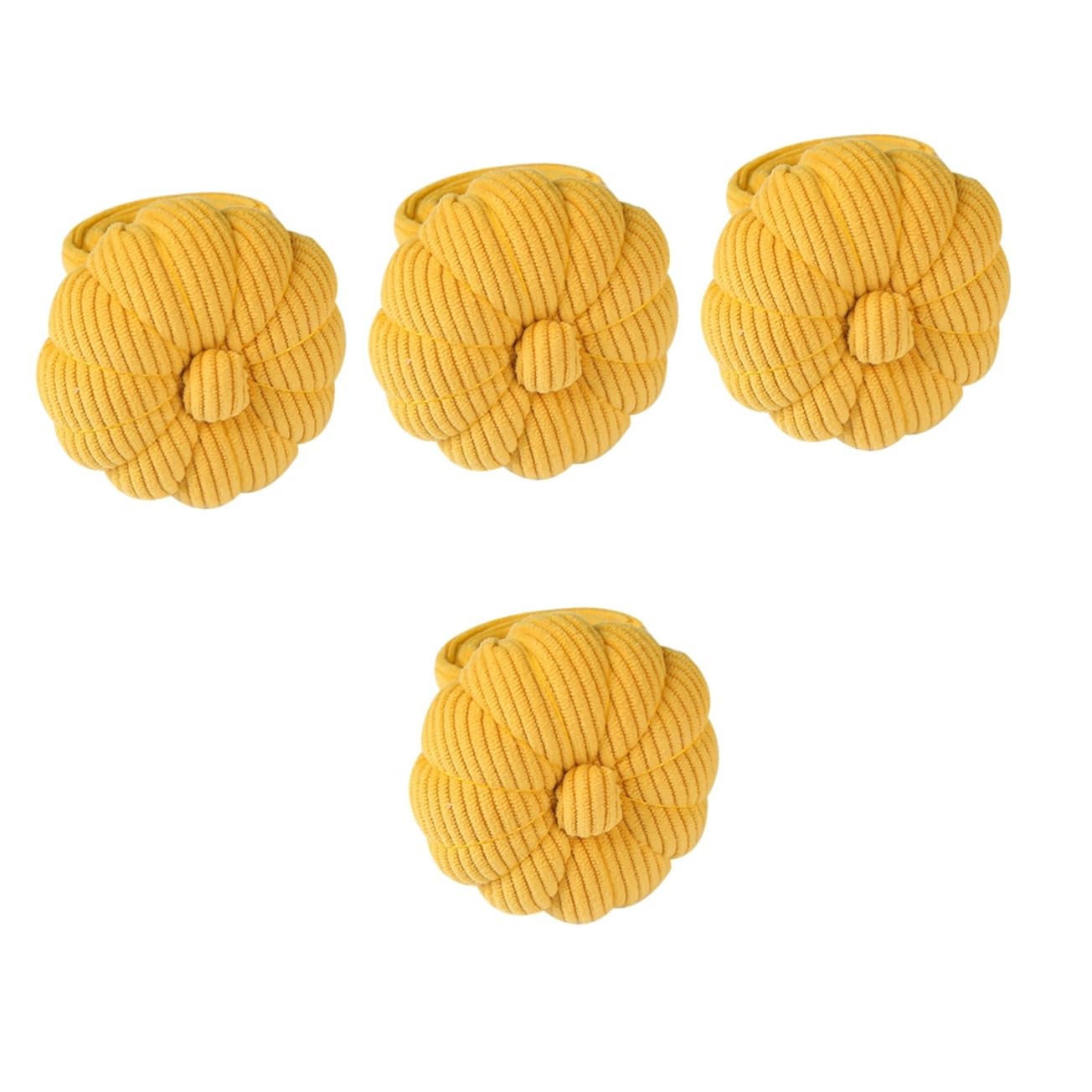 SHINEOFI 4 Stück Kürbisnadel Nähnadelkissen Mit Band Nadeleinfädler Für Nähmaschinen Stift Nähen Mit Köpfen Tasten Gel Zubehör Ansteckblume Splinte Nadelkissen-Armband Korb Gießen Baumwolle