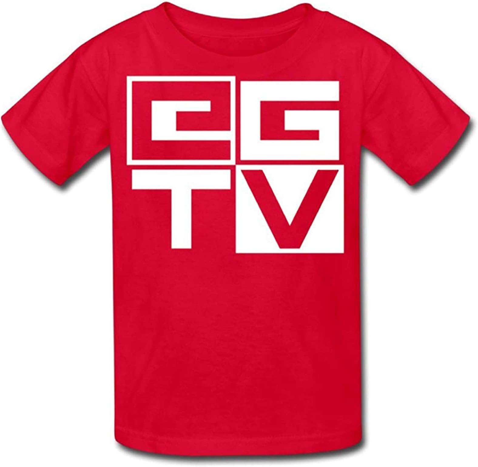 Top-Tshirt Youth EthanGamerTV Logo T-Shirt Red