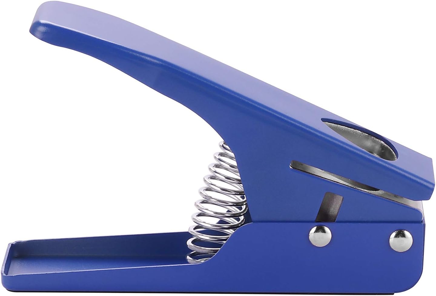 Isrono DIY Guitar Pick Maker Guitar Pick Punch Maker Plectrum Punch Kit with A Pick Wallet 2 Pieces of Fine Sandpaper and Two Complete Picks for You to Cut Blue : Everything Else