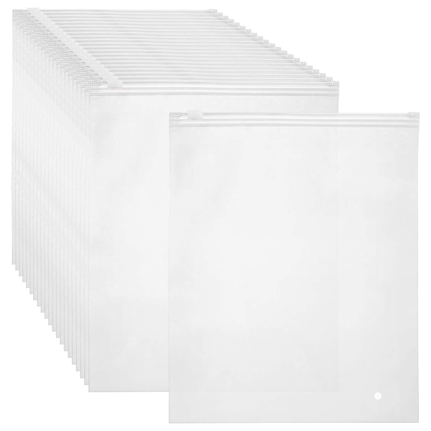 Enpoint T-Shirt Bags, 100PCS 9x12 inch Frosted Zipper Packaging Bags for Clothing, Resealable Poly Plastic Apparel Merchandise Zip Bags for Shipping Clothes Shirt Jeans, with Vent Hole, 3 Mil : Industrial & Scientific