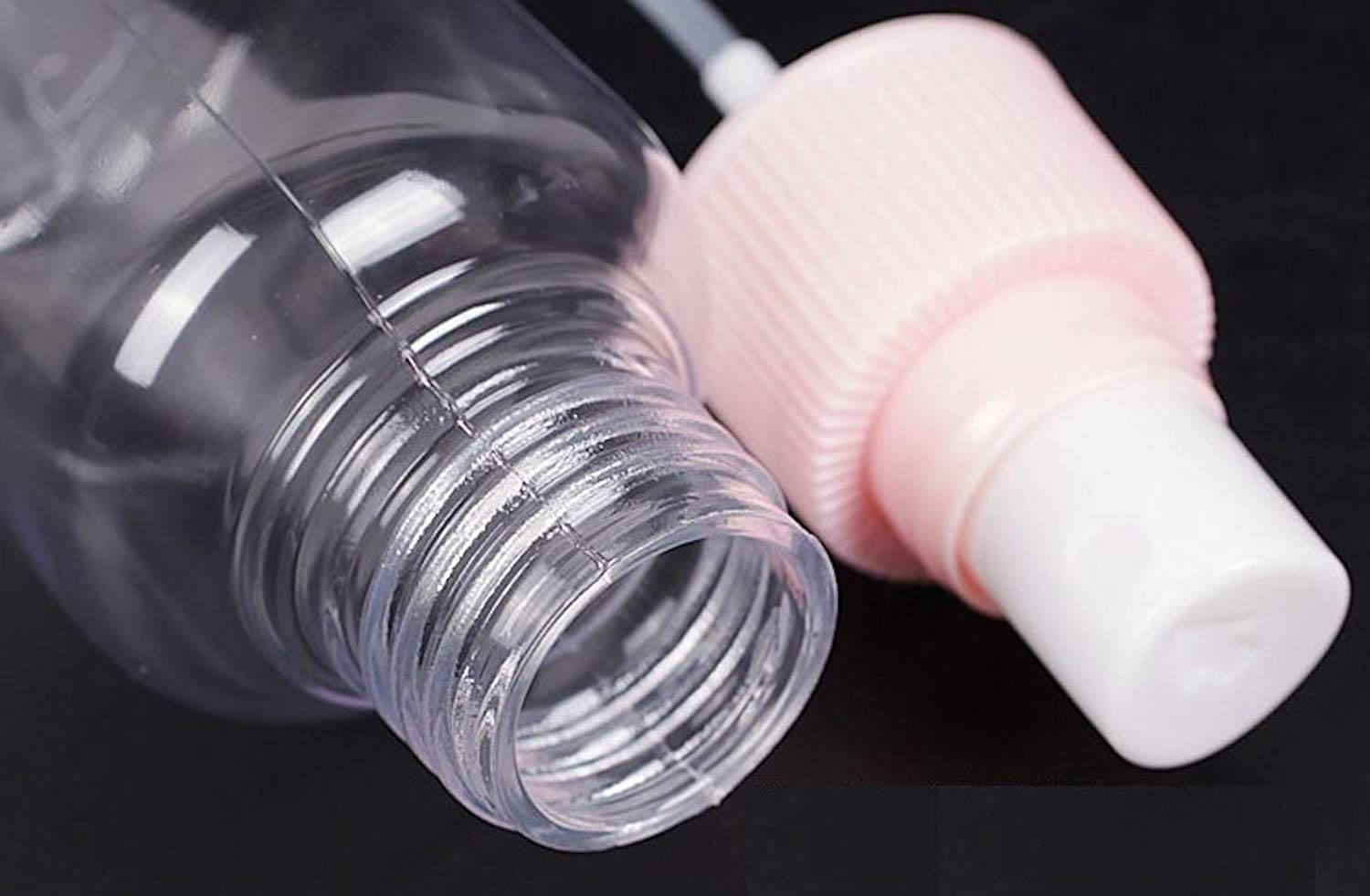 Mincer Leak Proof Portable Toiletry Empty Sprayers Bottle Containers Set | Cosmetic Toiletries Travel Pouch Refillable Spray Bottles Kit for Lotion Body Wash (Green) (9 Pcs) 2