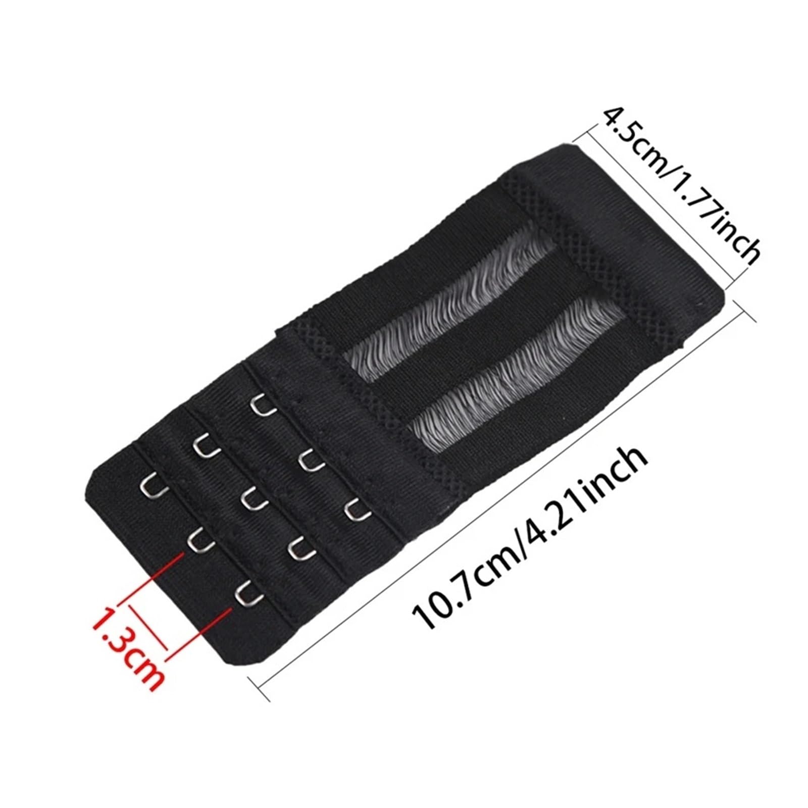 Extensor de Sujetador for Mujer, Juego 3 uds., extensión Correa Nailon con Ganchos, Extensores íntimos alargados, Accesorios