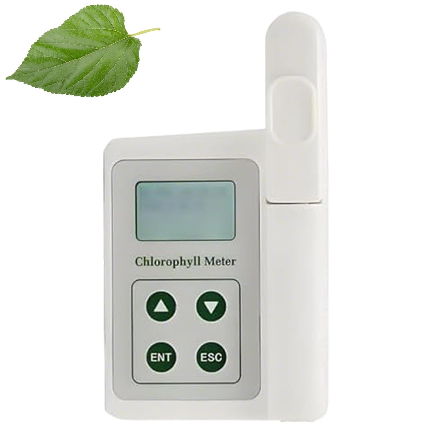 Compteur de chlorophylle portable avec exportation de données USB pour tester les nutriments des plantes, idéal pour les agriculteurs, les jardiniers et la recherche scientifique