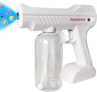 Handheld Rechargeable Disinfectant Fogger Machine, Cordless ULV Electric Sprayer, Large Capacity, Household Nano Atomizer, Nano Mist Maker, for Office, Garden, Home