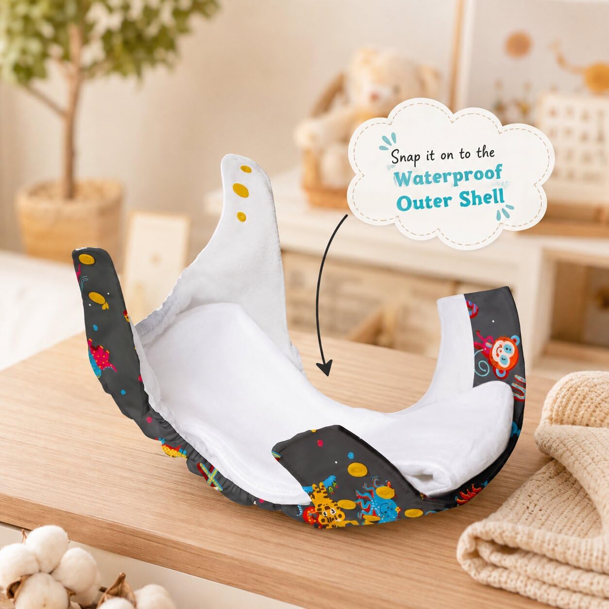 SuperBottoms Dry Feel Magic Pad set of 2 - Cloth diaper soakers/inserts for SuperBottoms Freesize UNO cloth diaper 2