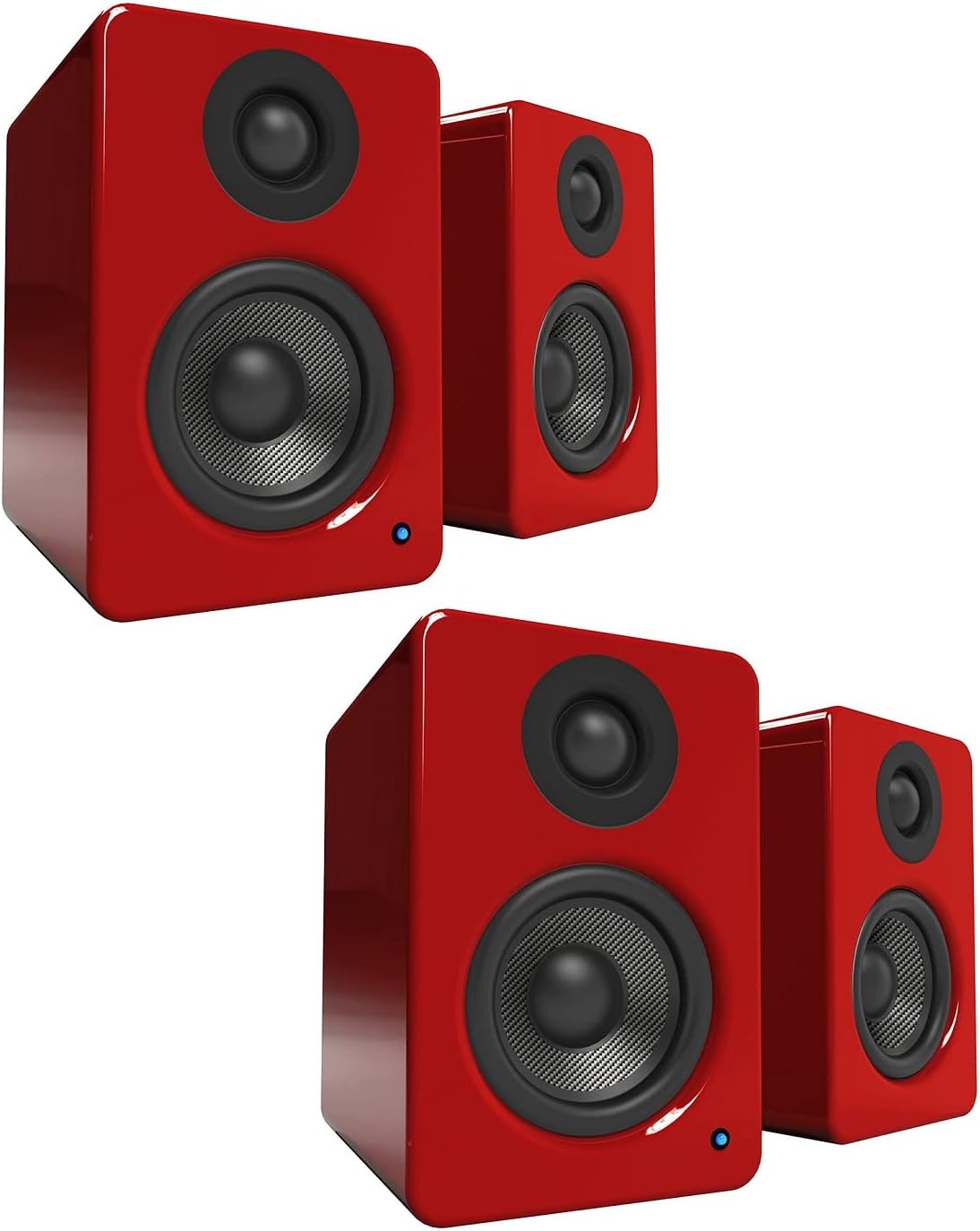 Kanto YU2 PC Gaming Desktop Speakers 3" Composite Drivers