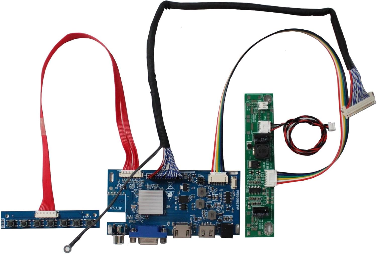 VGA USB AV Controller Board for 20.7inch 21.5inch 23inch 23.8inch 27inch 1920x1080 T215HVN01.0 LM230WF5-TLF1 M270HW02 LCD Screen