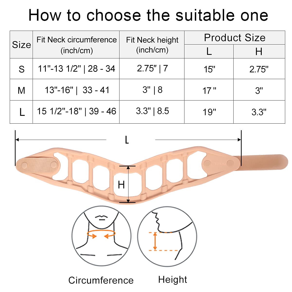 Collarín Cervical para El Dolor De Columna. Collarín De Silicona Suave Y Fresco para El Verano. Soporte Cervical. Se Puede Usar para Bañarse Y Lavarse con Champú.