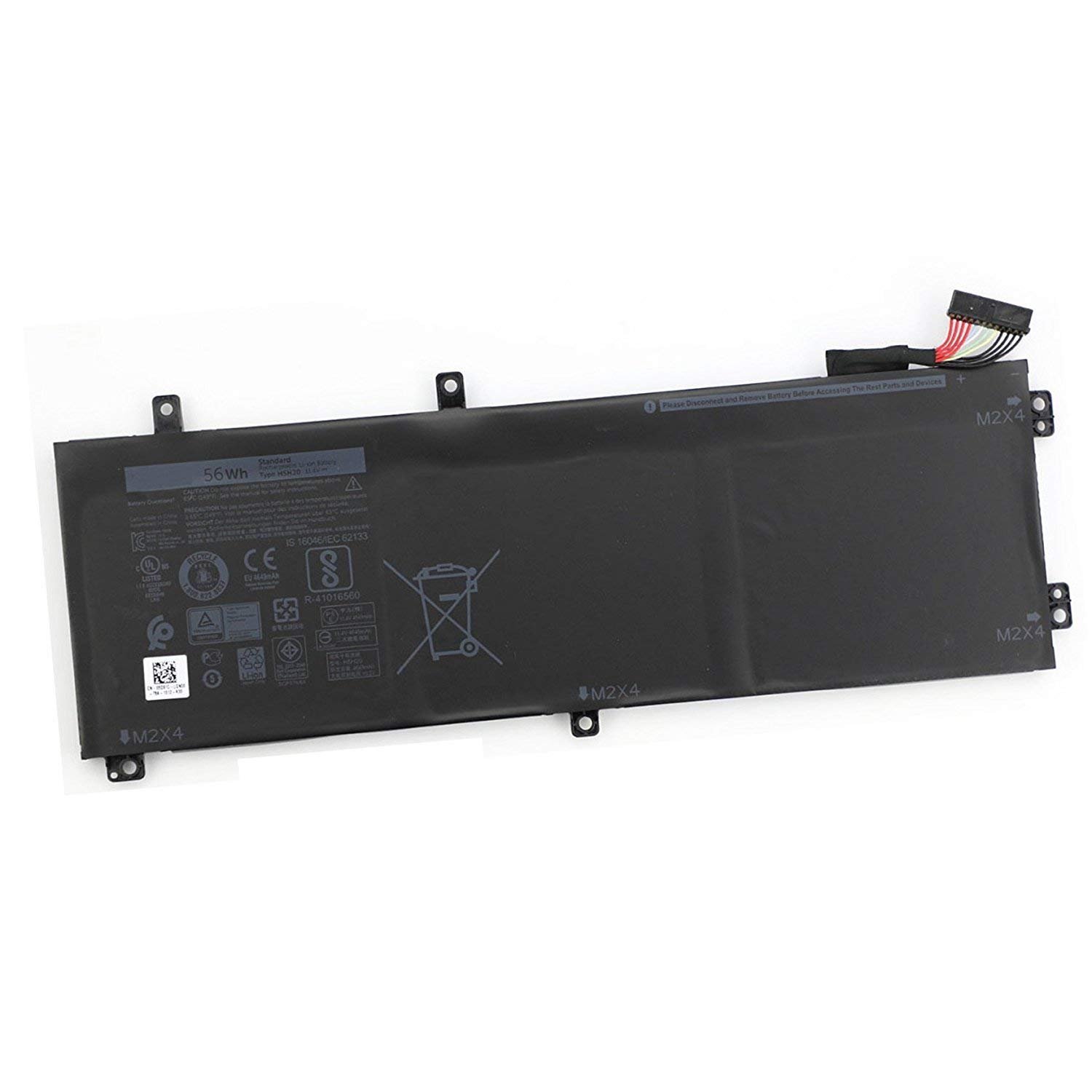 SERNN H5H20 Replacement Laptop Battery Compatible with Dell XPS 15 9560 9570 Precision 5520 M5520 55