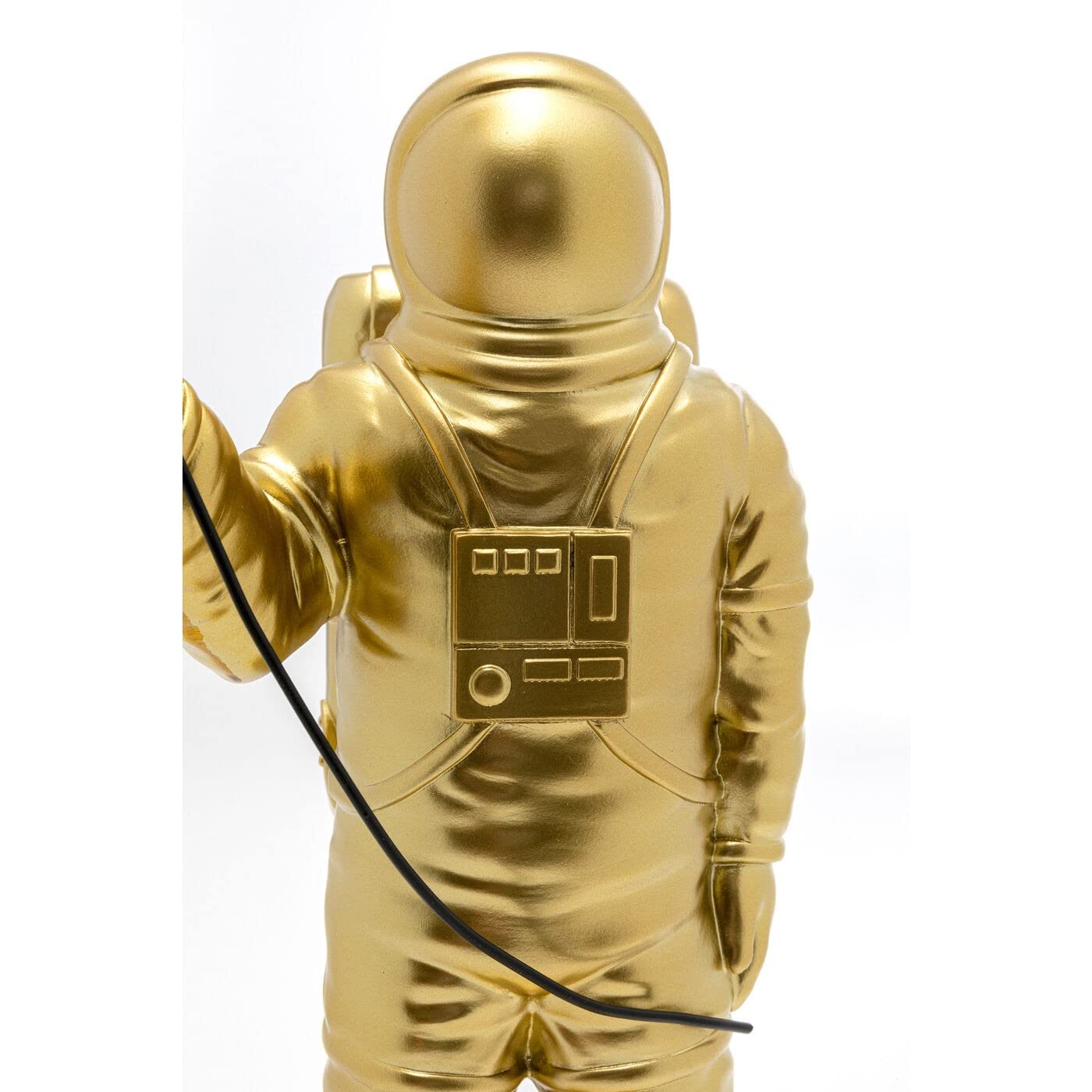 Kare Design Deko Figur Balloon Astronaut, Gold, 41x13x11 cm, Deko Objekt, Wohnaccessoire Dekoration, Astronauten Motiv, Handgearbeitet, Wohnzimmer