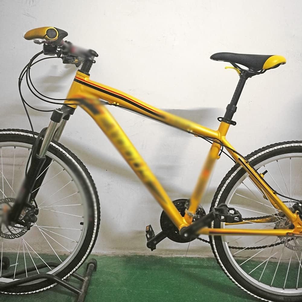 31,6 mm Tige de Selle Compte-Gouttes Commande Manuelle Tube de Selle de vélo 100 mm Amortisseur hydraulique réglable en Hauteur pour VTT VTT Vélo de Route,Tige de Selle télescopique pour vélo