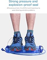 Vista 7 de AONIJIE Depósitos de agua a prueba de fugas para mochilas/chaleco para correr, bolsa de hidratación de 1 litro, 2 litros, 3 litros