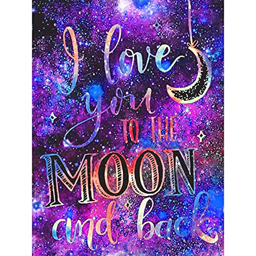 Cskunxia Kit de peinture diamant 5D - Pour adultes et enfants - Décoration murale - 30 x 40 cm Cover