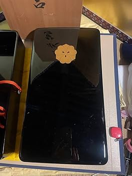 Amazon.co.jp: 輪島塗 慶塚漆器工房 定紋蒔絵 免状筥 文庫 共箱