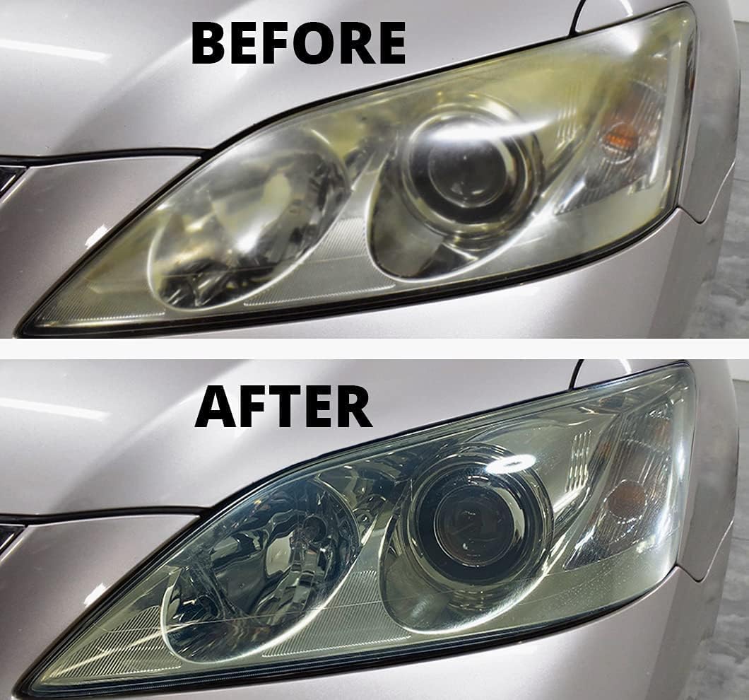 Headlight Restoration Kit, Professional-Grade Headlight restorations with Our PREP, Sand, & Coat Pack, G Clear. Fast and Easy Headlight Clean