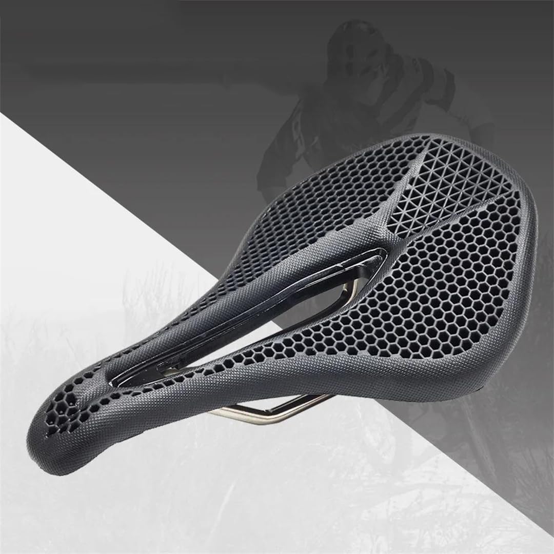 KOCEVLO-Selle de vélo imprimée 3D pour VTT, vélo de route, housse souple