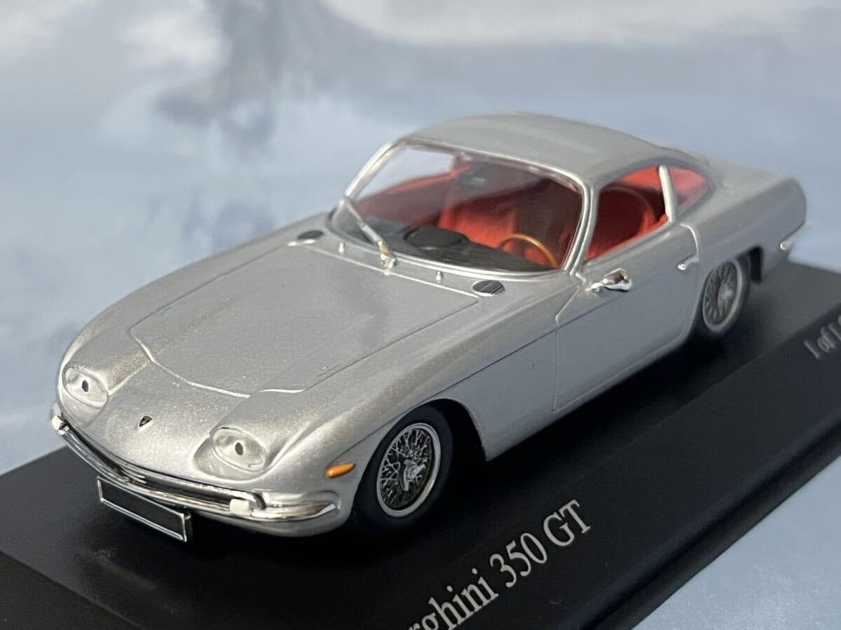 Amazon | ミニチャンプス 製ランボルギーニ 350GT シルバー1964年 1/43