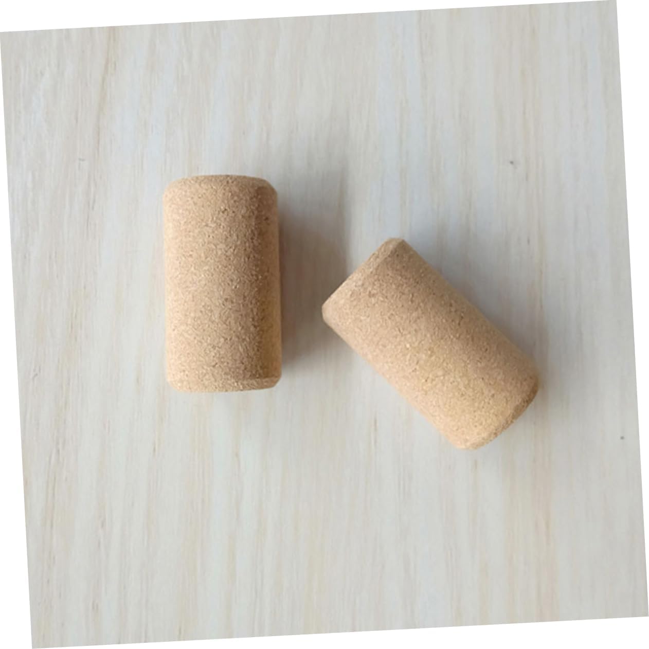 ABOOFAN 20pcs Microparticles Wooden Wine Bottle Stopper Sealing Cork for Wine Bottles
