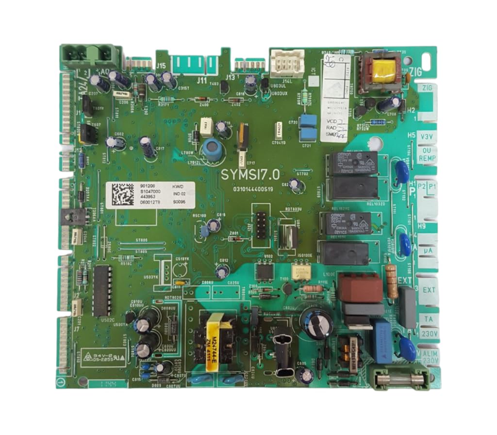 Placa Electrónica Original para Caldera 0310144400S19 V1 - Modelo de 4 Relés - Compatible con Diferentes Modelos - Pieza de Repuesto Reacondicionada - Garantía por 1 Año