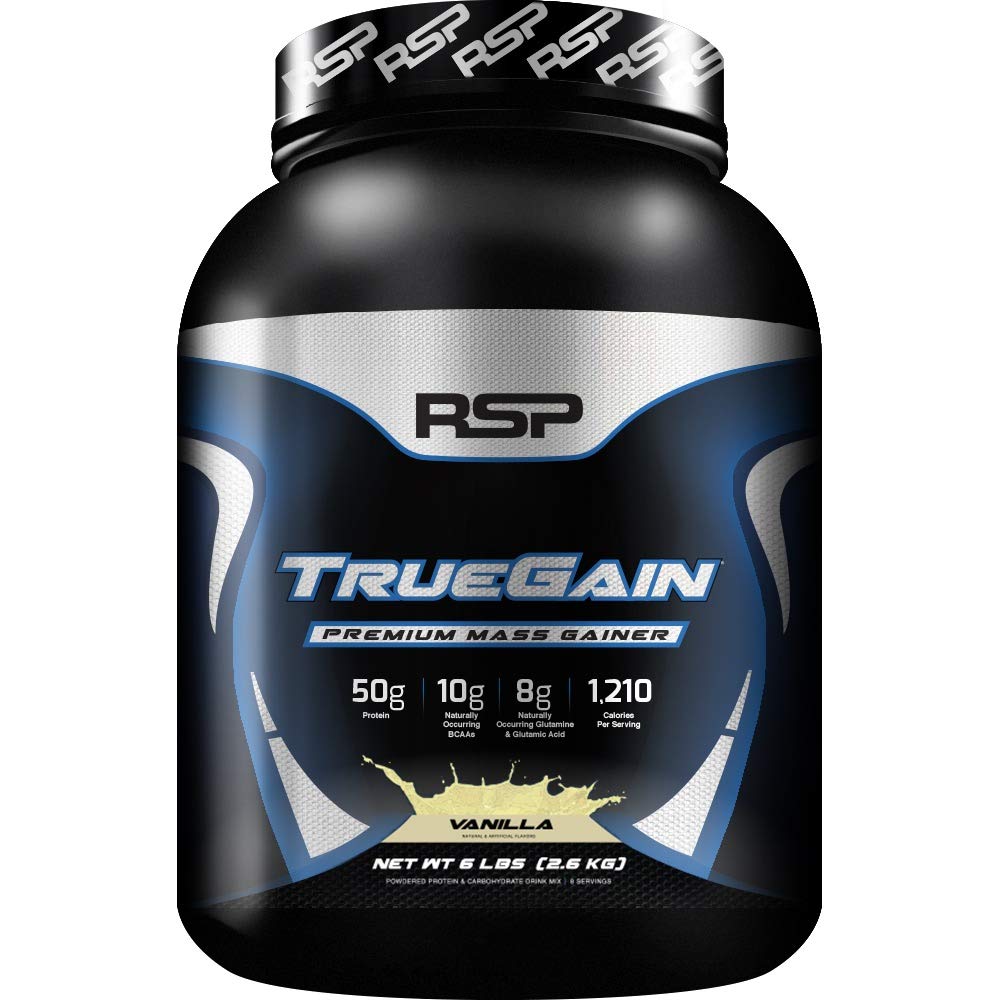 Buy RSP tion TrueGain Premium Mass Gainer, BCAAs optimized for weight