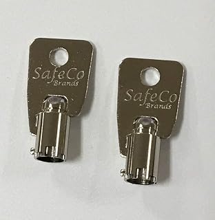 SafeCo Brands Replacement Keys for Vending Machines 2-Keys (B0900)