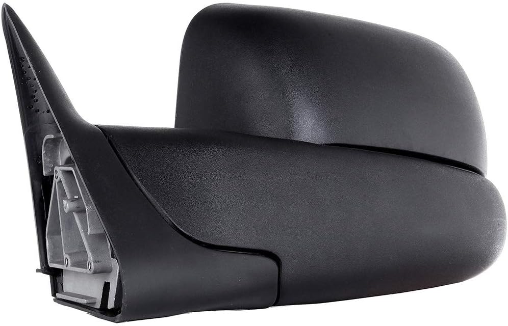 Tow Mirror Towing Mirror Fits for 1998-2001 for Dodge for Ram 1500 1998-2002 for Dodge for Ram 2500 for Ram 3500 Towing Mirror with Left Side Mirror Power Control Black Housing Heated