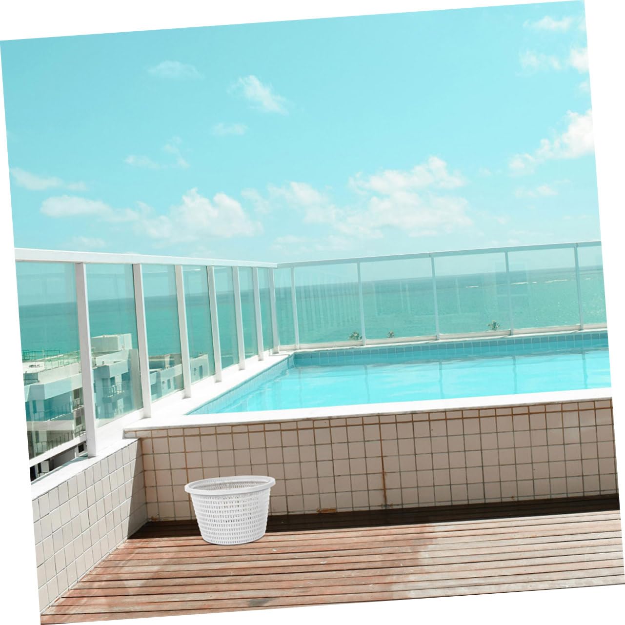 NOLITOY 2 Piezas Cesta de Skimmer para Piscina Grande Compatible con Hayward Series Filtro de Alta Capacidad para Recogida de Residuos Cesta de Plástico Antitaponamiento para