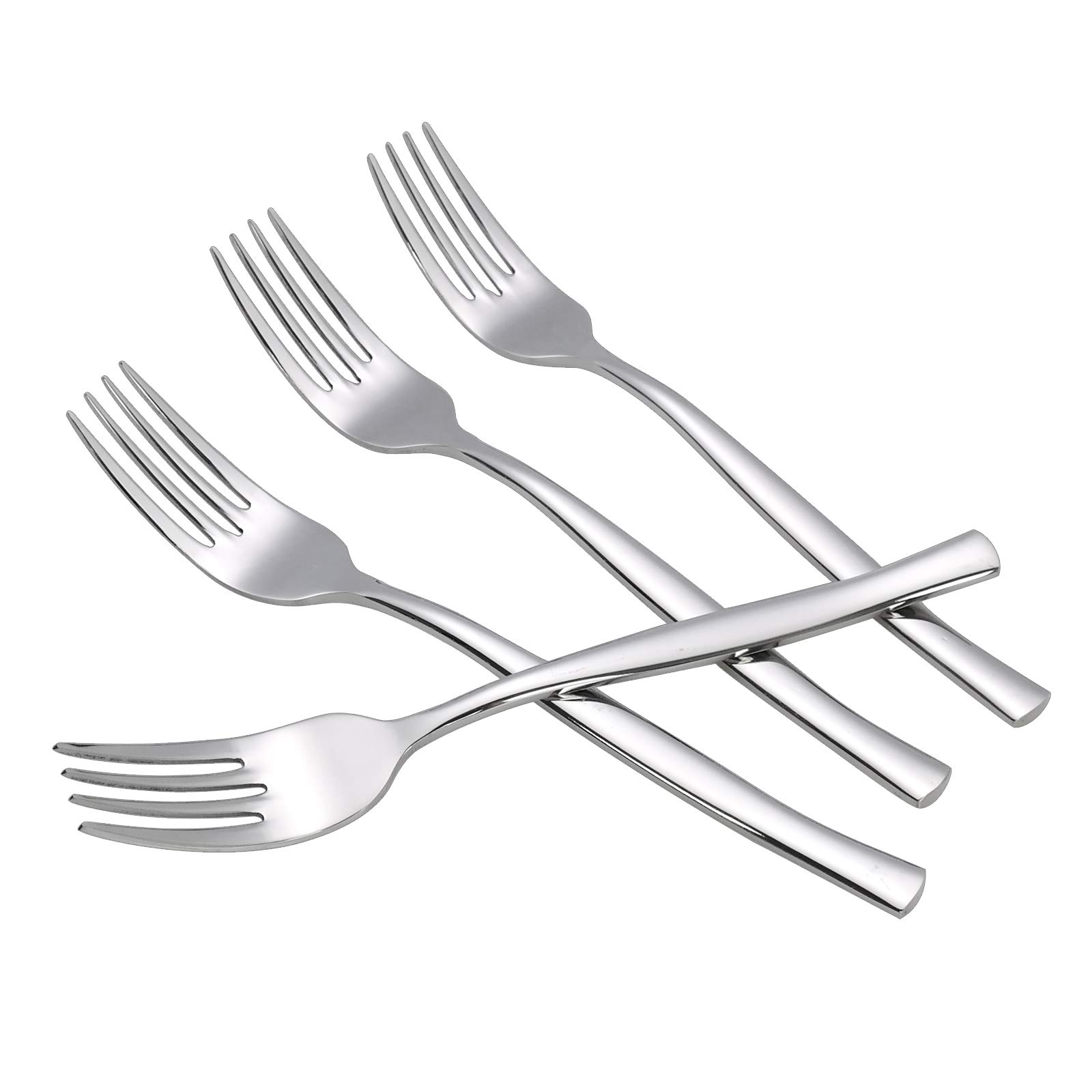 12-teilige Essgabeln, Tischgabel Edelstahl