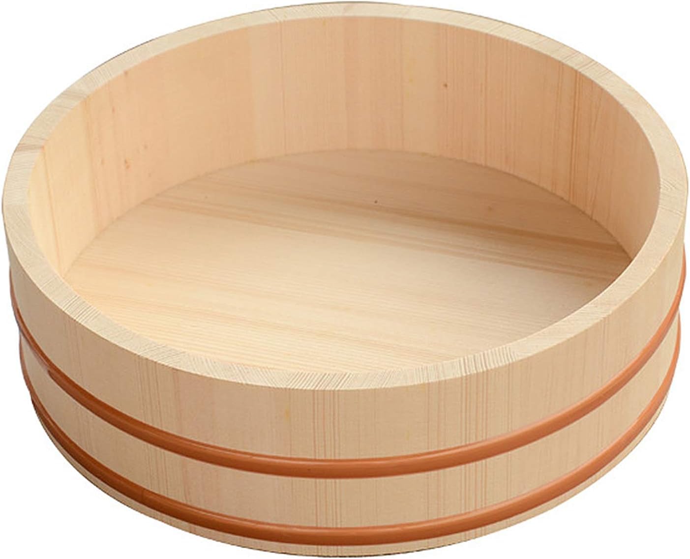 Baignoire fabrication de riz sushi oke en bois pour éviter le riz collant en cuisine