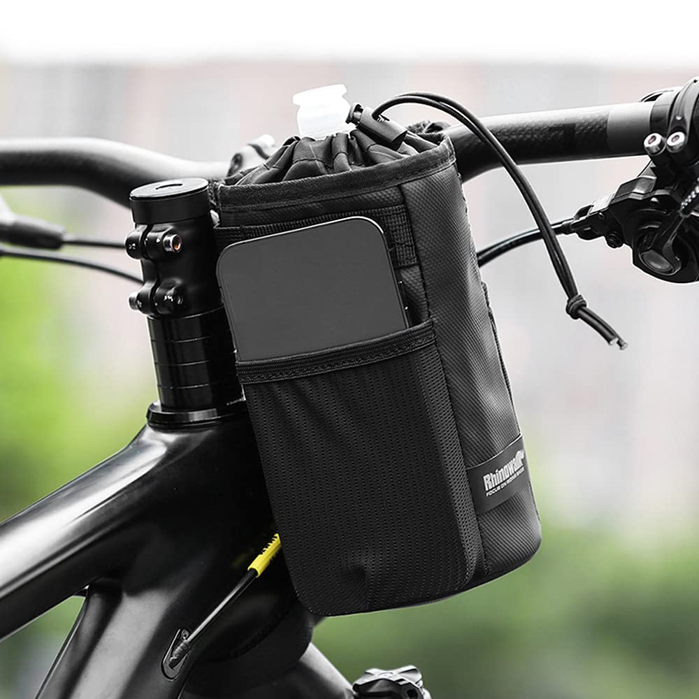 Housse de protection bouteille eau et sac guidon vélo isolé VTT - 3