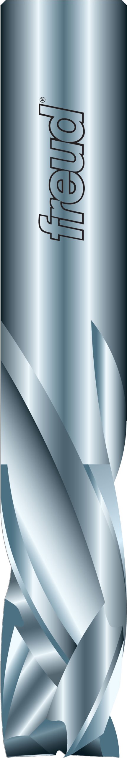 Freud 1/2" (Dia.) Solid Carbide 3-Flute Compression Bit with 1/2" Shank (77-312) — image 1
