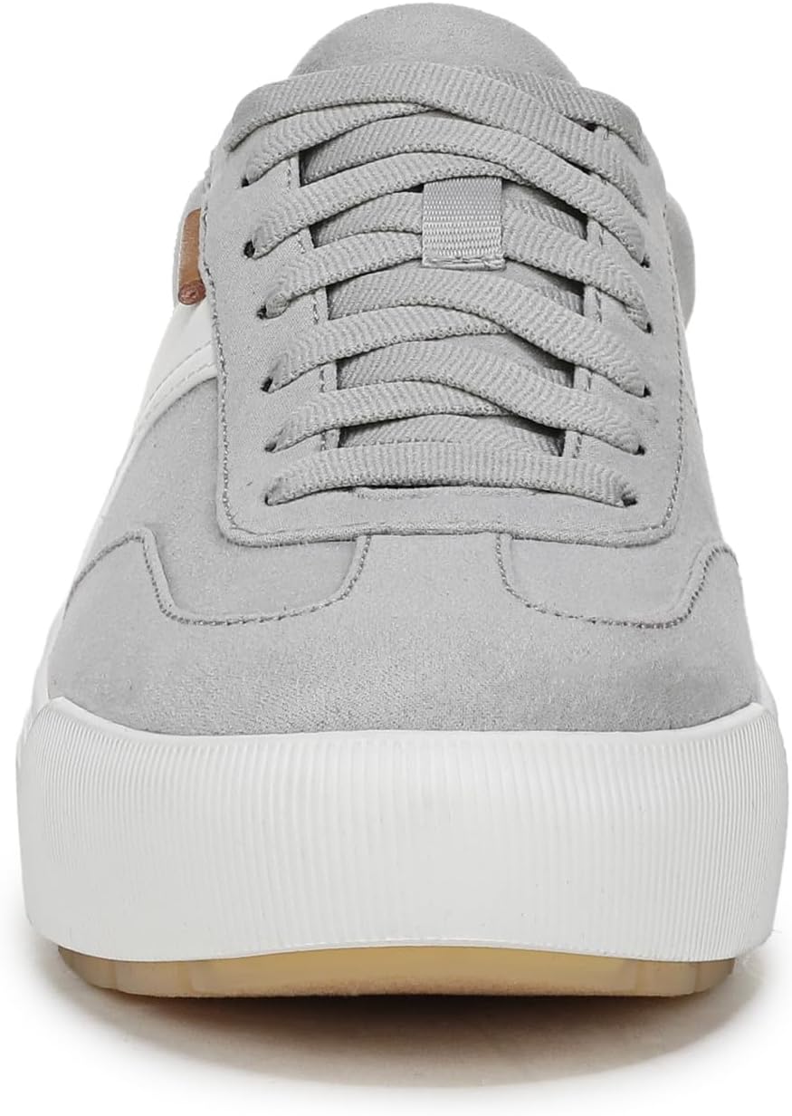 Dr. Scholl's Shoes Women's Time Off Win Sneaker Grey Microfiber 8 M - Image 2