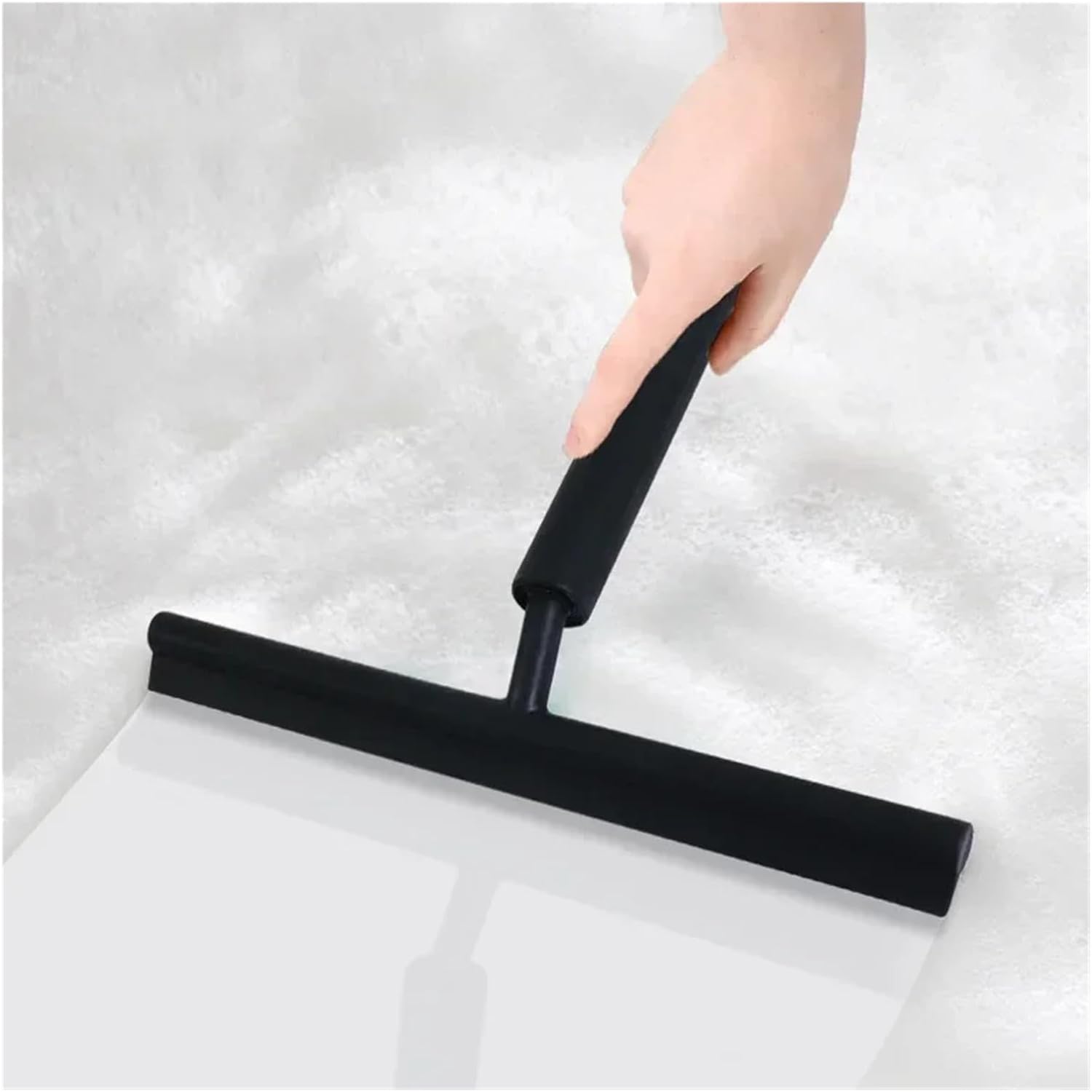 Telescopic Shower Squeegee Cleaner for Glass Door Wiper Scraper with Long Holder Bathroom Mirror Wiper Scraper Glass Cleaning