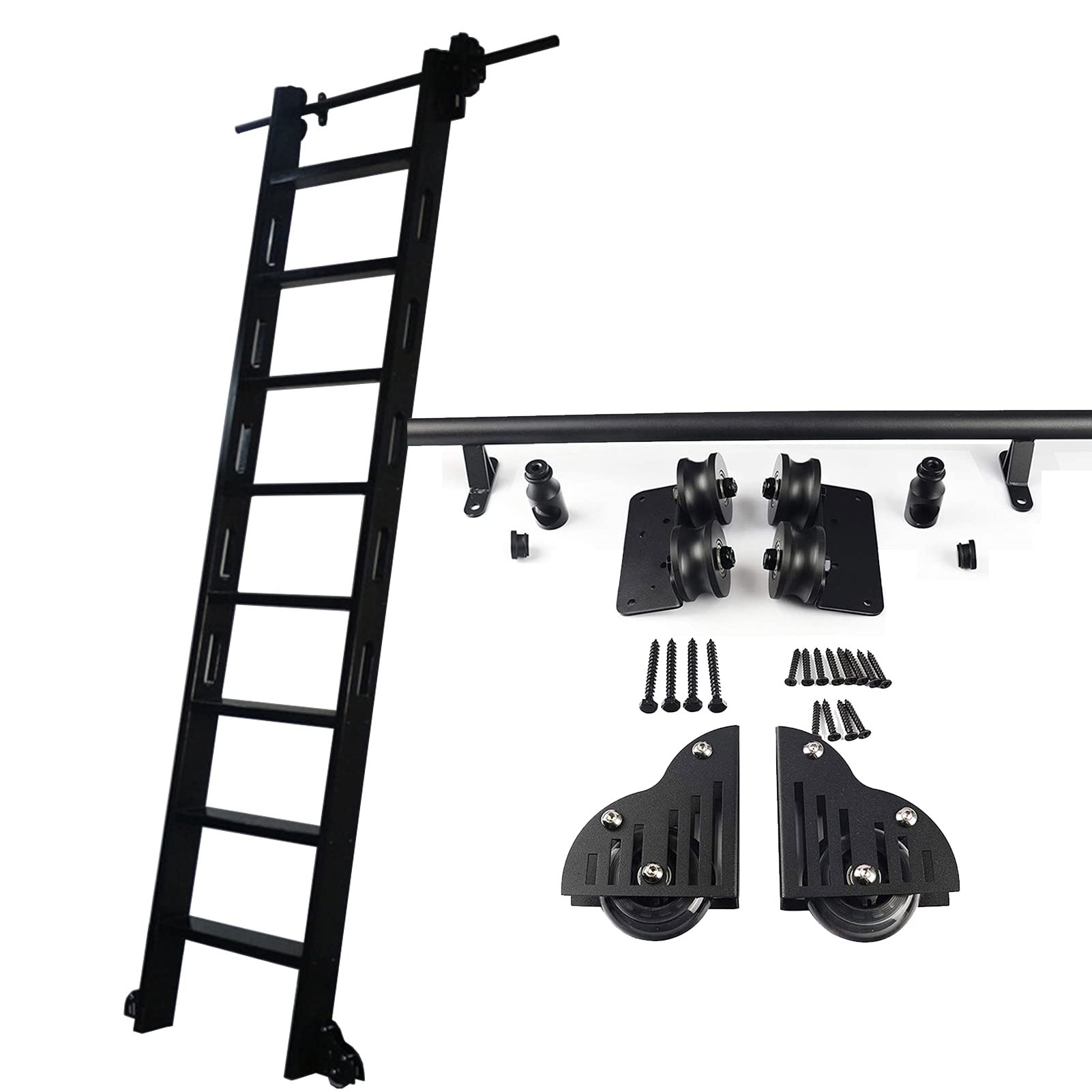 Kit de rails coulissants 400 cm pour quincaillerie de meuble suspendu