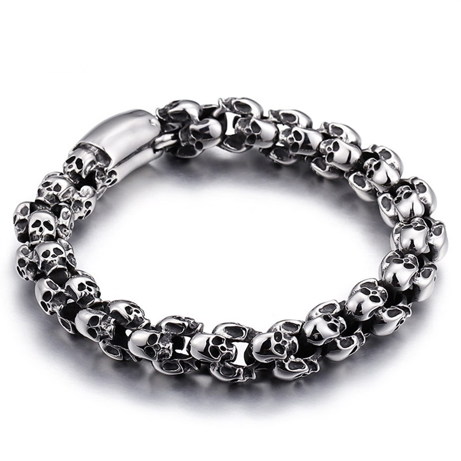 Bracelets, Herren Geschenke Rostfreier Stahl Anderer Kettentyp Knochendesign Armband für Herren