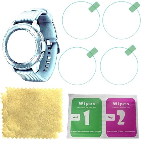Amazon.com: Octelect vidrio redondo protector de pantalla para samsung  reloj inteligente 1.654 in : Celulares y Accesorios