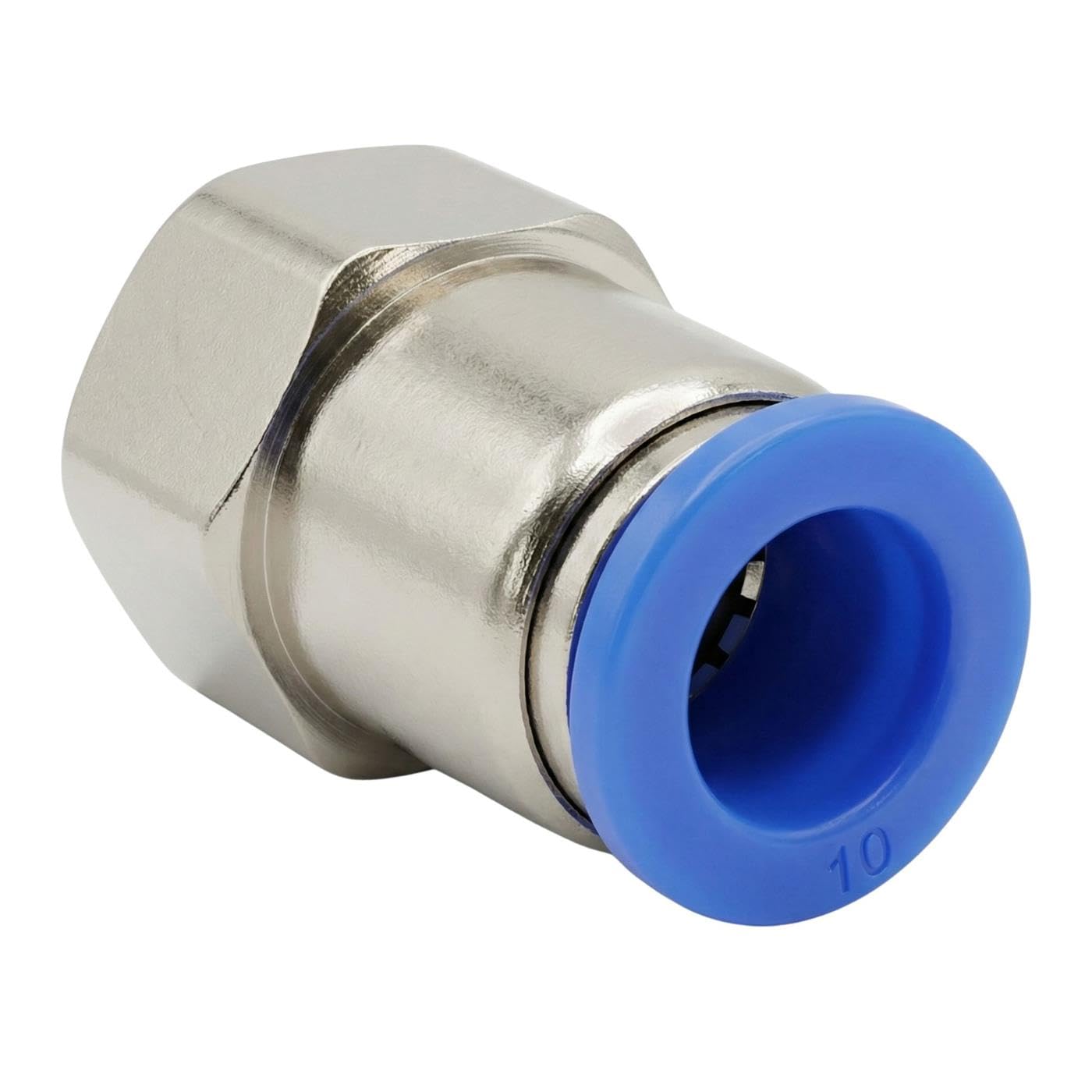 Conector de manguera Lumonic de 10mm para reparar fugas en sistemas de aire comprimido de 3/8