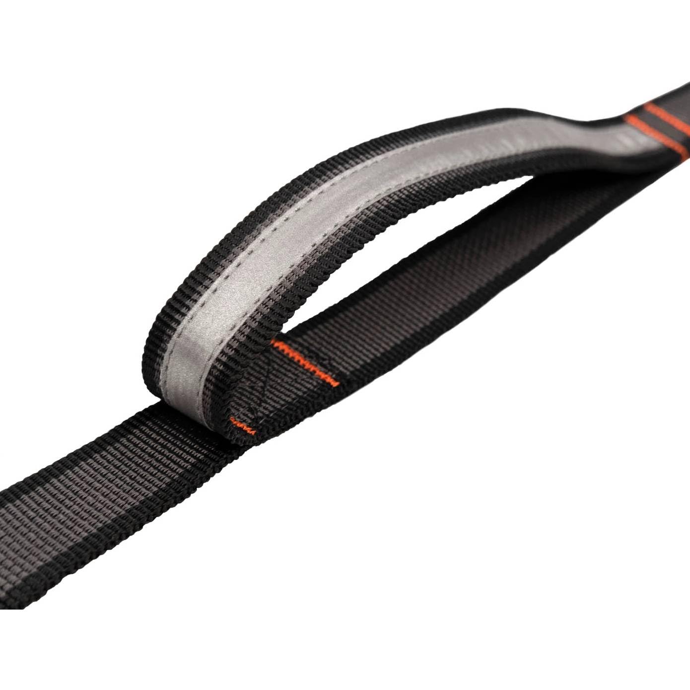 Non-stop dogwear Touring Bungee - Correa ajustable, color negro, 23 mm