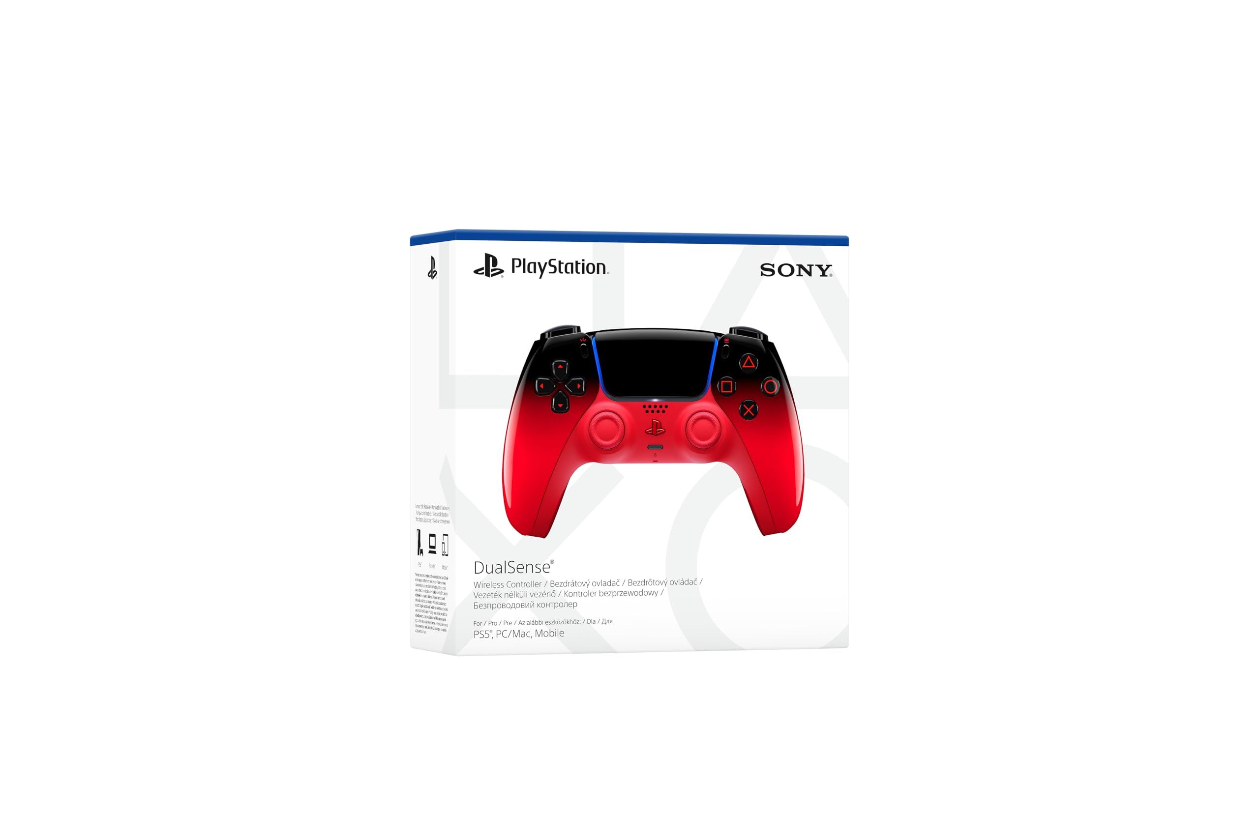 Sony PlayStation 5 DualSense Wireless Controller Oyun Kolu - Techno Red (Bilkom - Resmi Distribütör Garantili)