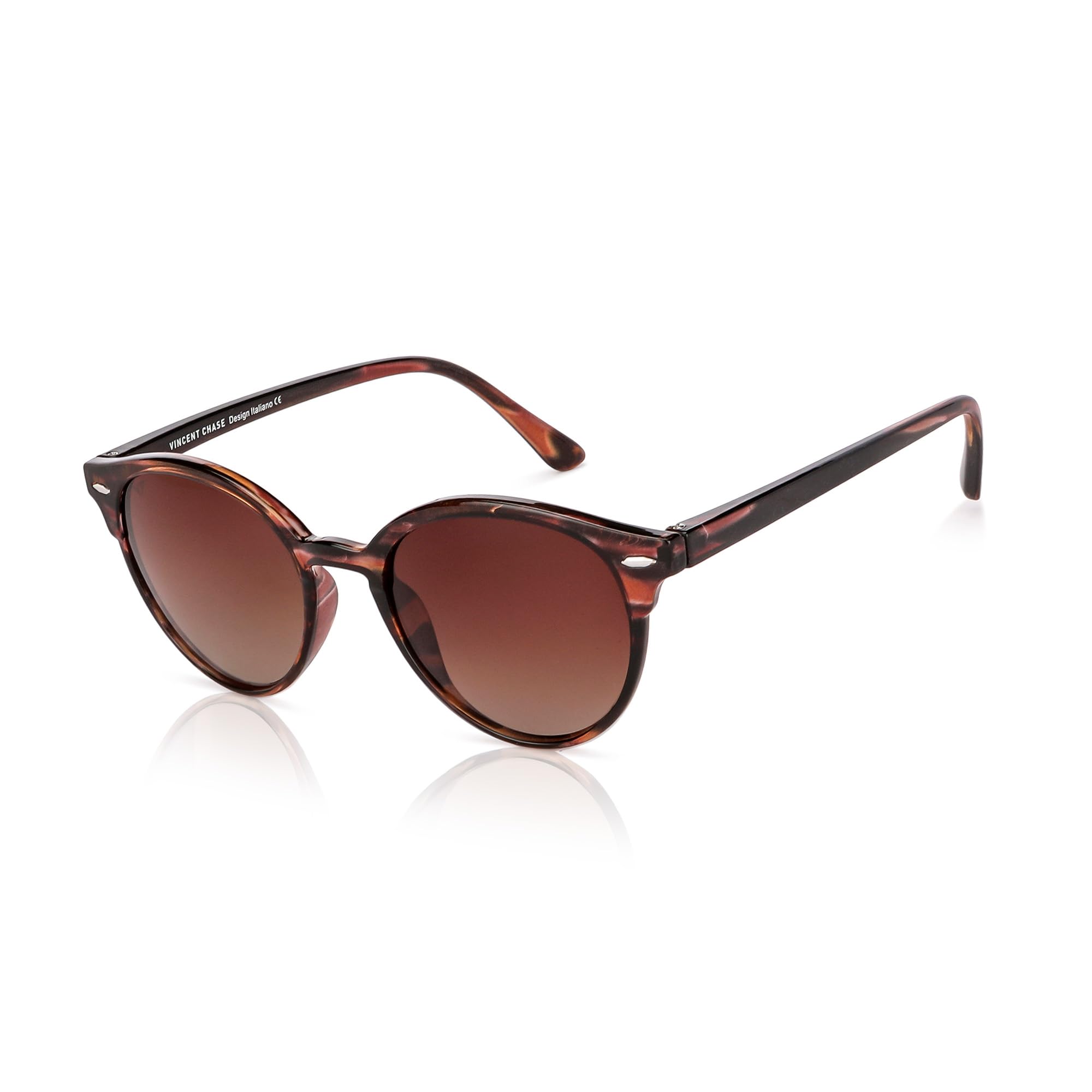 vincent chase eyewear By Lenskart | Full Rim Round Sunglasses | Polarized And 100% UV Protected | Men & Women | Large | Vc S12585-picture-50